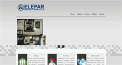 Desktop Screenshot of elepar.com.br